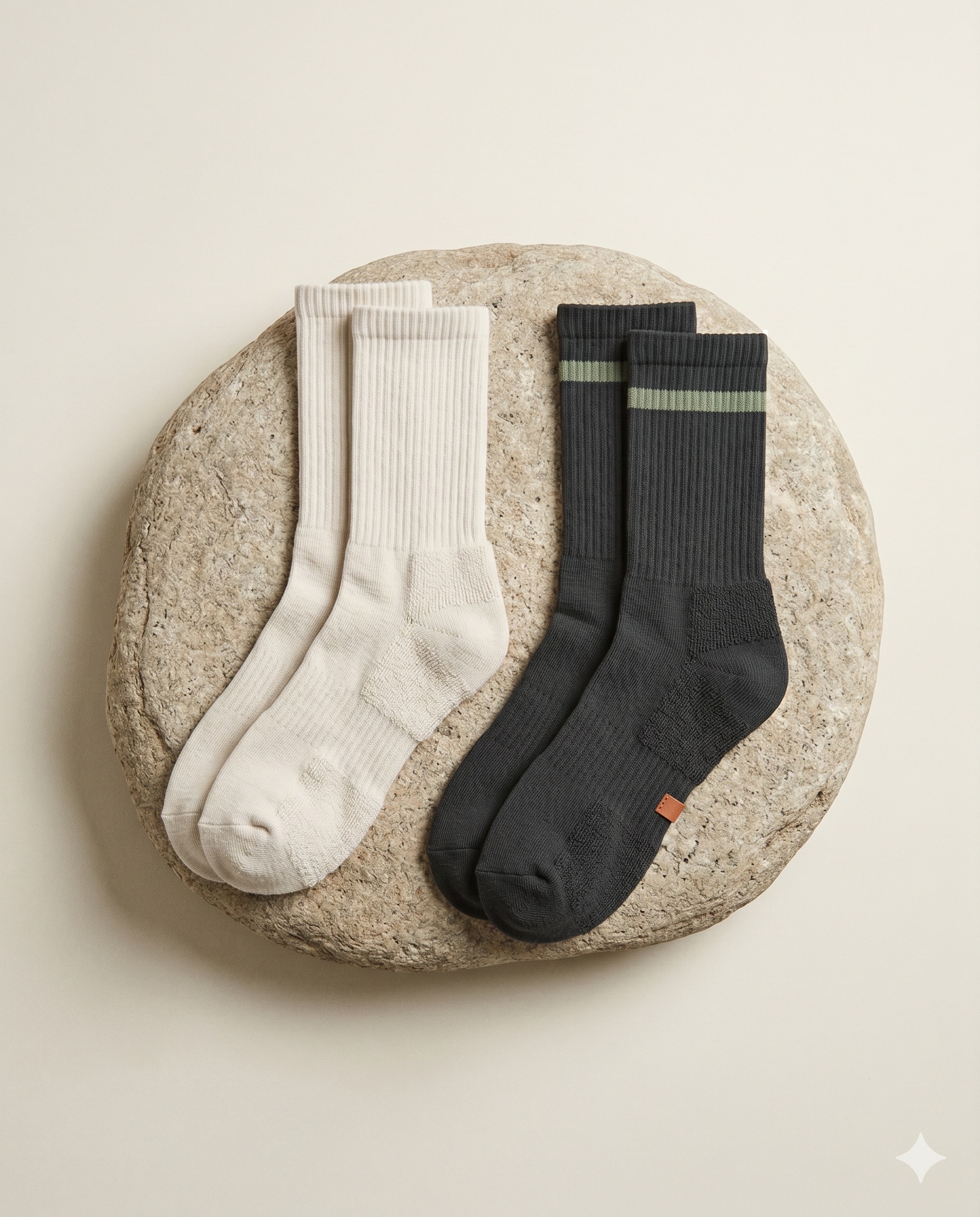 Grip Crew Sock · 2-pack